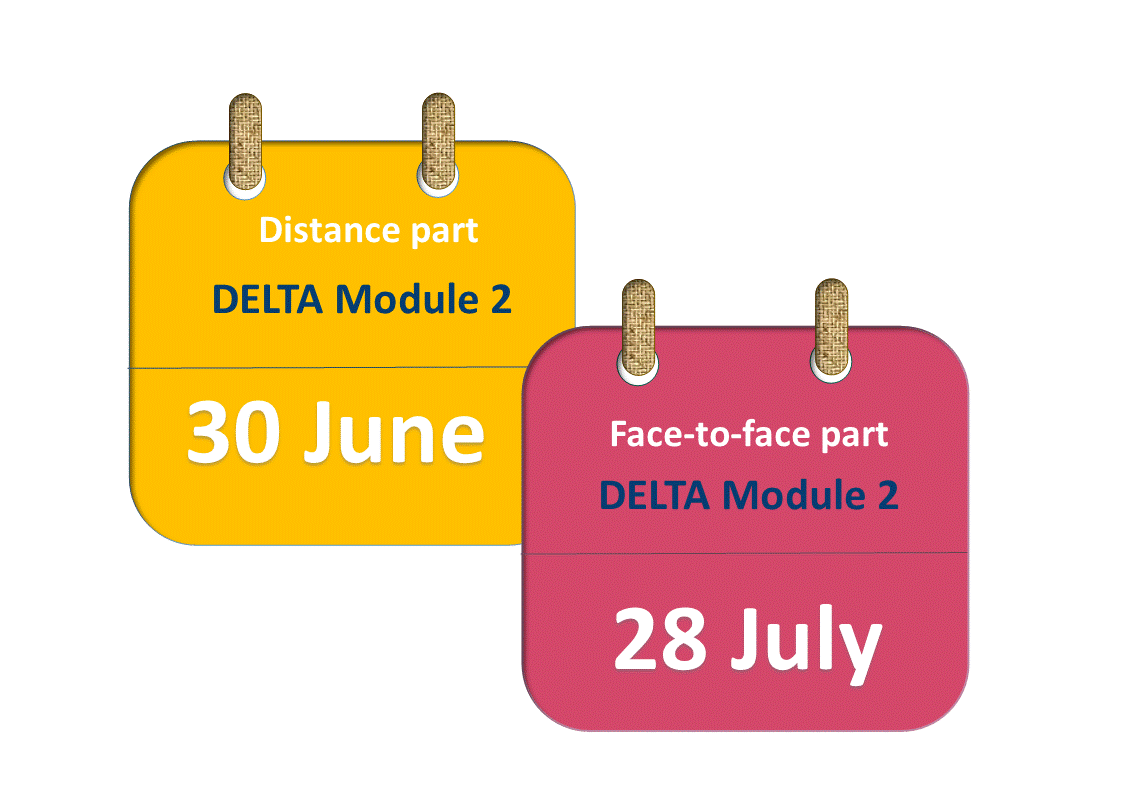 DELTA Module 2 course dates 2025